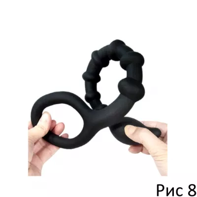 Анальный стимулятор "BOSS Silicone Fang"