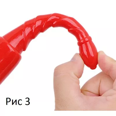 Анальный фаллоимитатор "The First Anal Dildo Red"