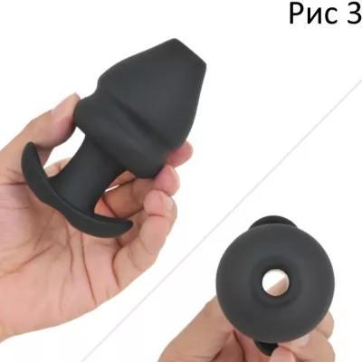 Анальная втулка сквозная "Mushhole Plug L"