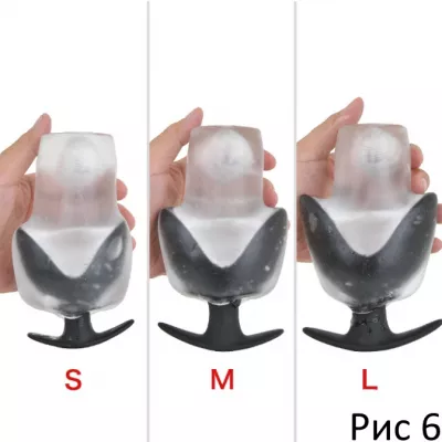 Анальный экспандер "Appaku Silicone Plug M"