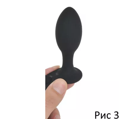 Эрекционное кольцо с анальной пробкой "Enemacockring Double"