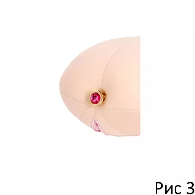 Пробка с кристаллом "Goru Jewelry Plug L"