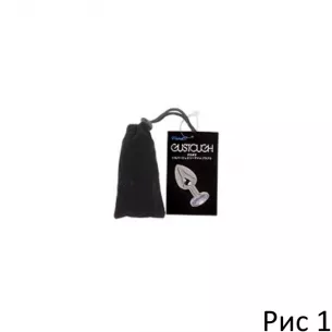 Пробка с кристаллом "Shiru Jewelry Plug S"