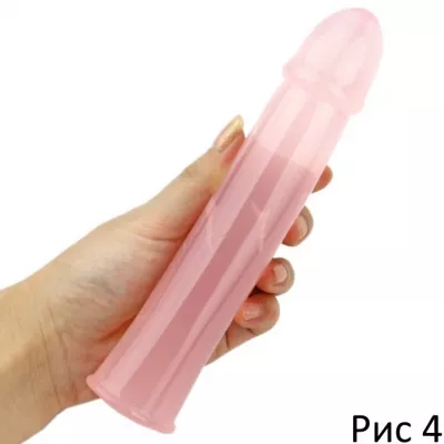Фалос гладкий "Natural Burisu M Pink"