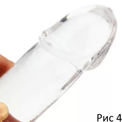 Фалос прозрачный "Natural Burisu M Clear"