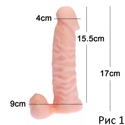 Фаллоимитатор "Arab Skin Color L Size"