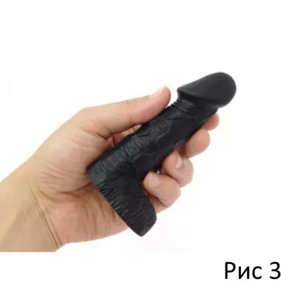 Фаллоимитатор полый "Boss Silicone Dirudo S"