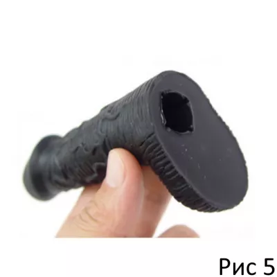 Фаллоимитатор полый "Boss Silicone Dirudo S"