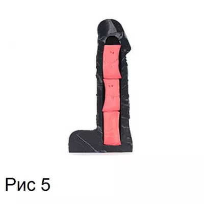 Фаллоимитатор двухслойный "Boss Silicone Dirudo L"