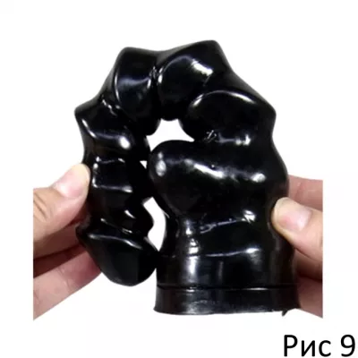 Фаллоимитатор "Arab Suction Hard Black L"