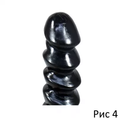 Фаллоимитатор "Arab Suction Hard Black L"