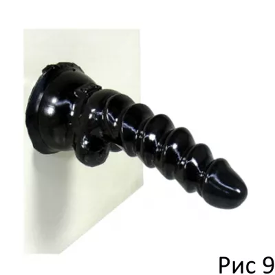 Фаллоимитатор "Arab Suction Hard Black M"