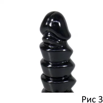 Фаллоимитатор "Arab Suction Hard Black M"