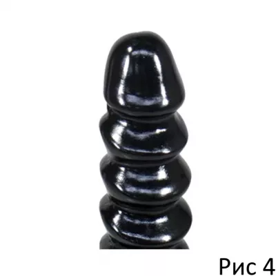 Фаллоимитатор "Arab Suction Hard Black M"