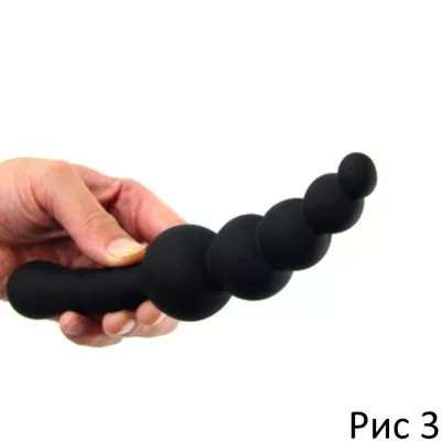 Анальная елочка "Boss Silicone Wand Type B"