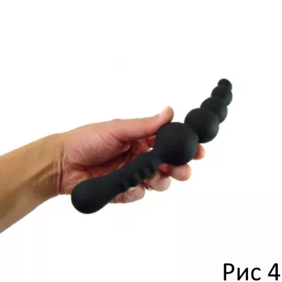 Анальная елочка "Boss Silicone Wand Type B"