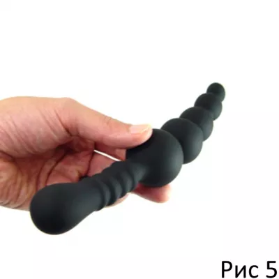 Анальная елочка "Boss Silicone Wand Type B"