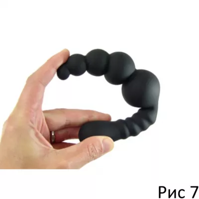 Анальная елочка "Boss Silicone Wand Type B"