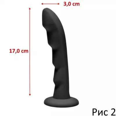 Фаллоимитатор "Rippuru Dildo Black"