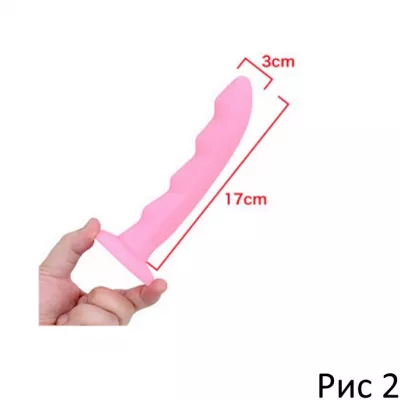 Фаллоимитатор "Rippuru Dildo Pink"