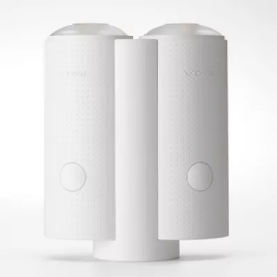 Мастурбатор "TENGA Flip Air Light Melty White"