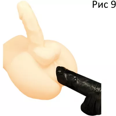 Мастурбатор с фаллоимитатором "Futanari Dildo and Hole"