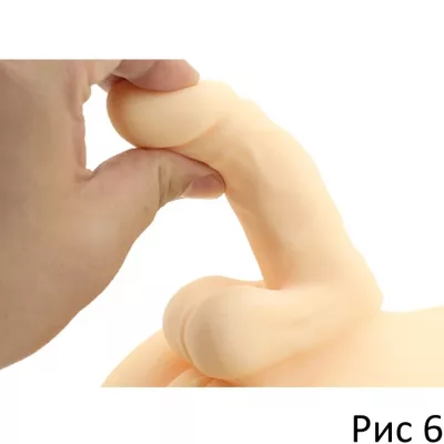 Мастурбатор с фаллоимитатором "Futanari Dildo and Hole"