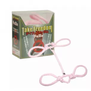 Фиксаторы рук и ног "Take Freedom Pink"