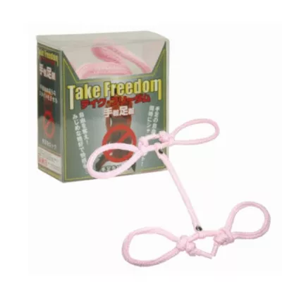 Фиксаторы рук и ног "Take Freedom Pink"