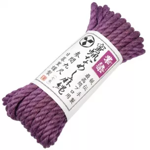 Веревка для бондажа "Beeswax Tanned Rope Purple"