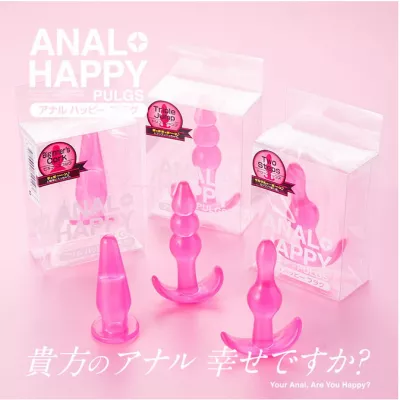 Анальная пробка "Happy Plug 2 Steps"