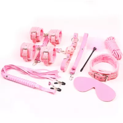 Набор для БДСМ игр "Super Instant SM10 Pink"