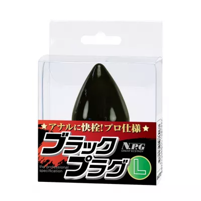 Анальная пробка "Black Plug NP L-size"