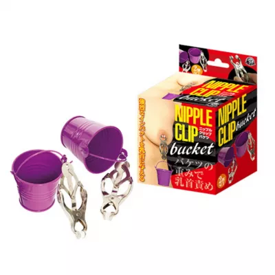 Зажимы сосков с утяжелителями "Nipple Clip Bucket"