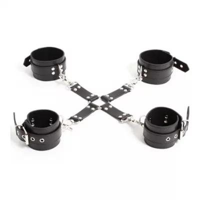 Фиксатор лодыжек и запястий "SMV Handcuffs Cross Belt"