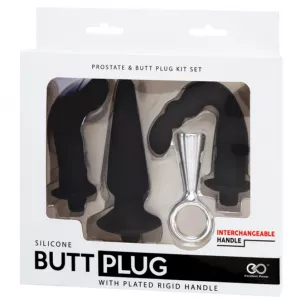 Набор анальных стимуляторов "Butt Prostate Plug Kit Set"
