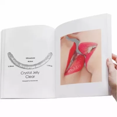 Фаллоимитатор двусторонний "Crystal Jelly TM Clear"