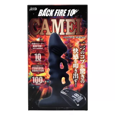 Вибратор анальный "Bakku Fire 10 Camel"