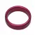 Кольцо эрекционное "Metal Wide Ring M Red"