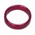 Кольцо эрекционное "Metal Wide Ring L Red"