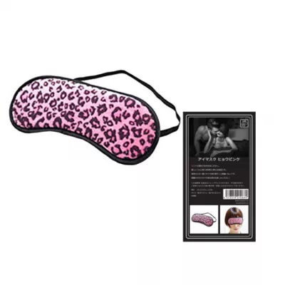 Маска на глаза "SMV Eye Mask Leopard Pink"