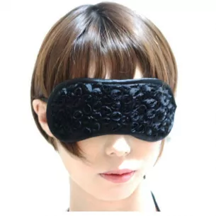Маска на глаза "SMV Eye Mask Black Flower"