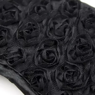 Маска на глаза "SMV Eye Mask Black Flower"