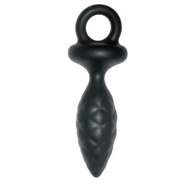 Анальная пробка с кольцом "Water Silicone Plug S"