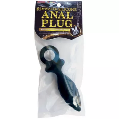 Анальная пробка с кольцом "Water Silicone Plug M"