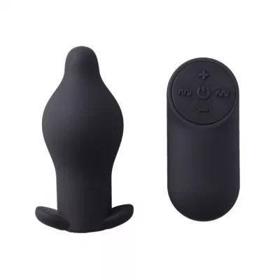 Вибропробка беспроводная "Modaeko Addicted Fat Black"