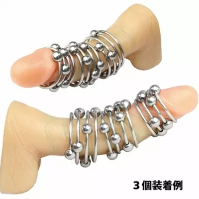 Кольцо эрекционное "Fetish Metal Ring Spiral 28"