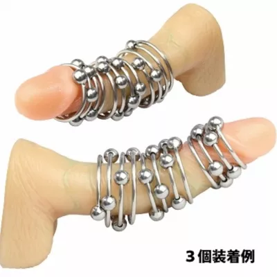 Кольцо эрекционное "Fetish Metal Ring Spiral 36"