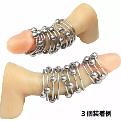Кольцо эрекционное "Fetish Metal Ring Spiral 42"