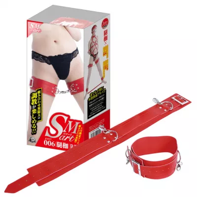 Набедренные кандалы "SMart JOINT 06 Thigh Cuffs RED"